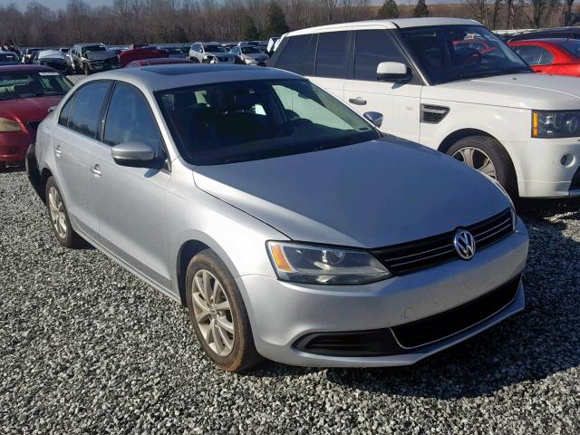 3VWDX7AJ7DM446501 - 2013 VOLKSWAGEN JETTA SE SILVER photo 1