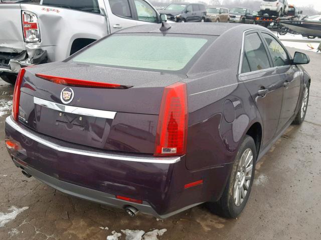 1G6DG5EG0A0122068 - 2010 CADILLAC CTS LUXURY PURPLE photo 4