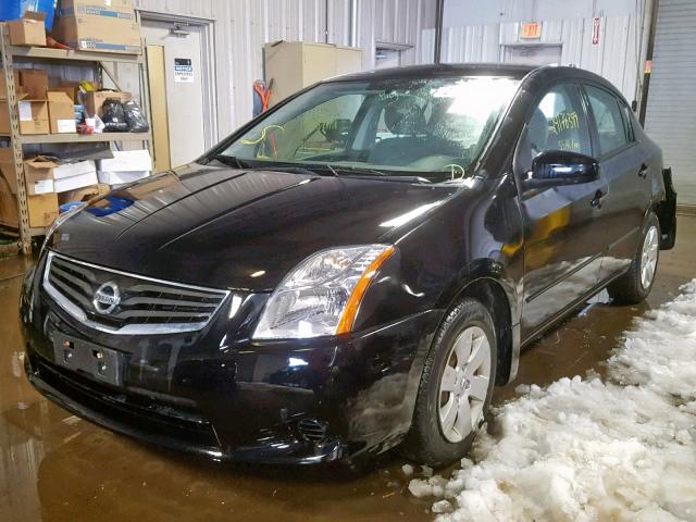 3N1AB6AP9CL684845 - 2012 NISSAN SENTRA 2.0 BLACK photo 2