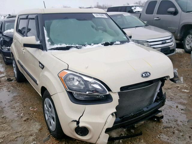 KNDJT2A53C7421661 - 2012 KIA SOUL CREAM photo 1