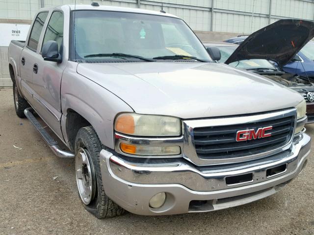 2GTEK13T451154881 - 2005 GMC NEW SIERRA GRAY photo 1