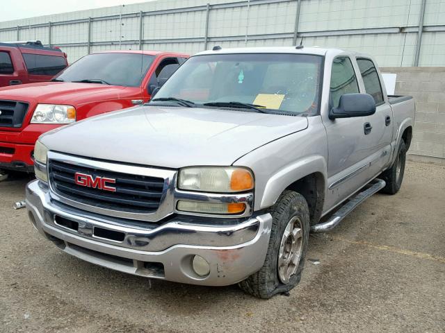 2GTEK13T451154881 - 2005 GMC NEW SIERRA GRAY photo 2