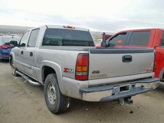 2GTEK13T451154881 - 2005 GMC NEW SIERRA GRAY photo 3