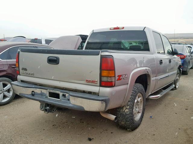 2GTEK13T451154881 - 2005 GMC NEW SIERRA GRAY photo 4