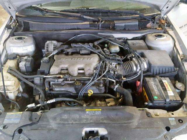 1G2NF52EX2M583705 - 2002 PONTIAC GRAND AM S SILVER photo 7