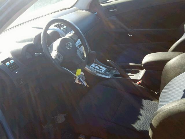 JTKDE177760133190 - 2006 TOYOTA SCION TC შავი ფოტო 5