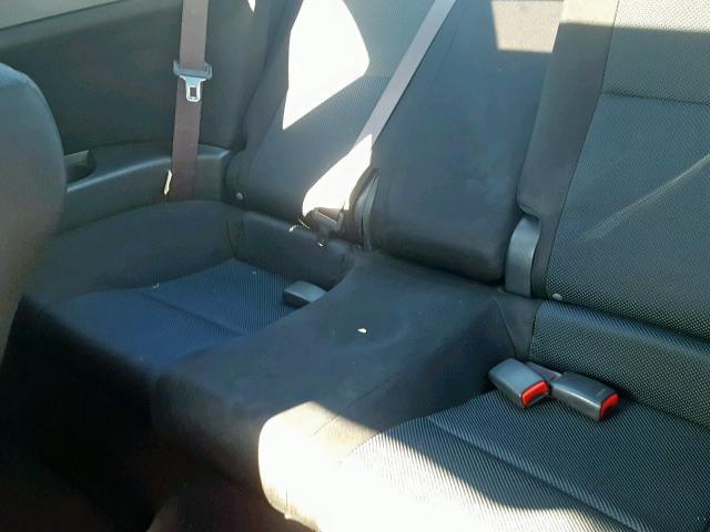 JTKDE177760133190 - 2006 TOYOTA SCION TC შავი ფოტო 6