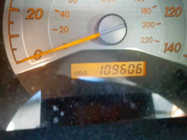 JTKDE177760133190 - 2006 TOYOTA SCION TC შავი ფოტო 8