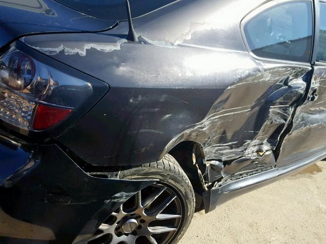 JTKDE177760133190 - 2006 TOYOTA SCION TC შავი ფოტო 9