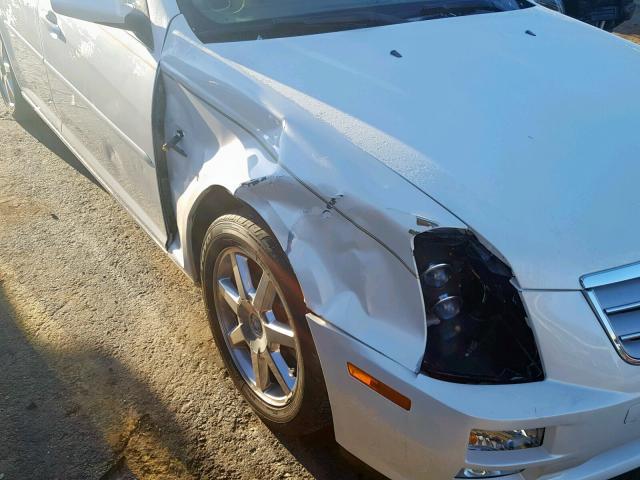 1G6DW677650192783 - 2005 CADILLAC STS CREAM photo 9