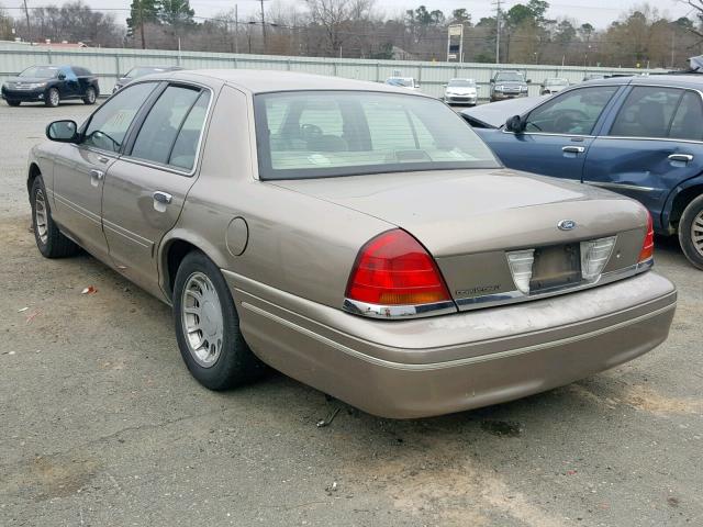 2FAFP74W71X105639 - 2001 FORD CROWN VICT BROWN photo 3