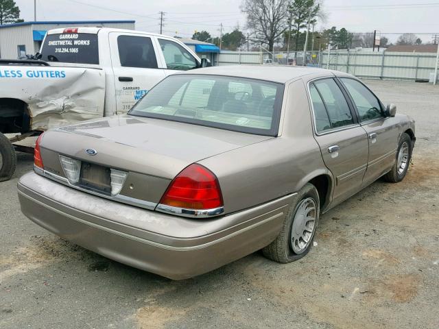 2FAFP74W71X105639 - 2001 FORD CROWN VICT BROWN photo 4