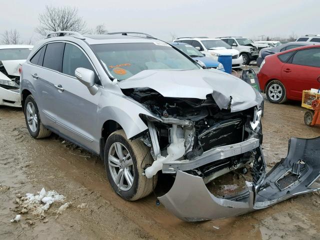 5J8TB4H51EL013751 - 2014 ACURA RDX TECHNO SILVER photo 1