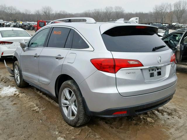 5J8TB4H51EL013751 - 2014 ACURA RDX TECHNO SILVER photo 3