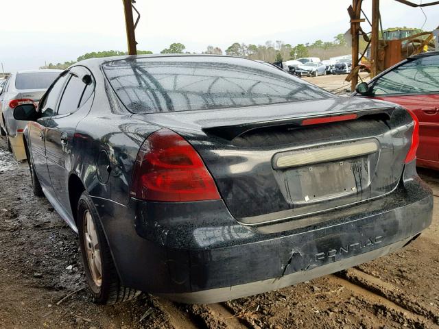 2G2WP522251262622 - 2005 PONTIAC GRAND PRIX BLACK photo 3