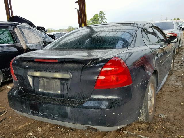 2G2WP522251262622 - 2005 PONTIAC GRAND PRIX BLACK photo 4
