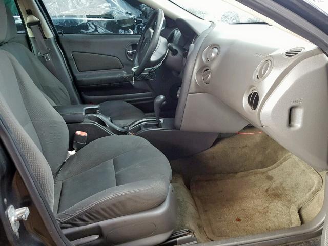 2G2WP522251262622 - 2005 PONTIAC GRAND PRIX BLACK photo 5