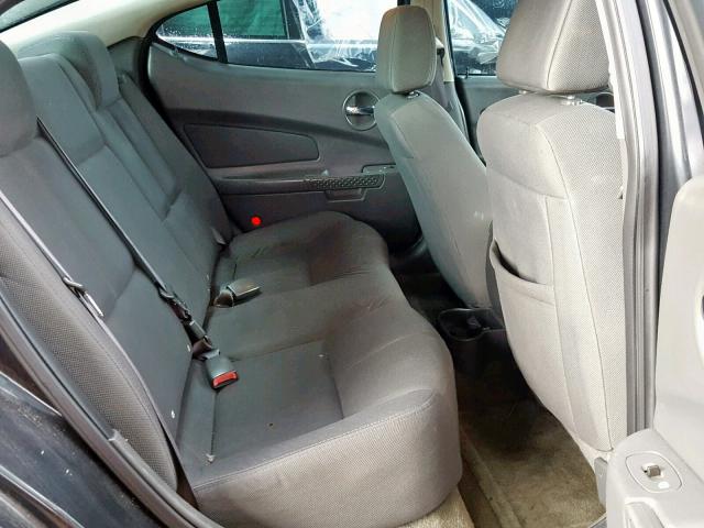 2G2WP522251262622 - 2005 PONTIAC GRAND PRIX BLACK photo 6