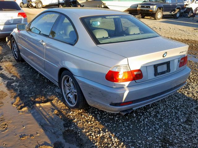 WBABD53404PD95240 - 2004 BMW 330 CI 灰色 照片 3