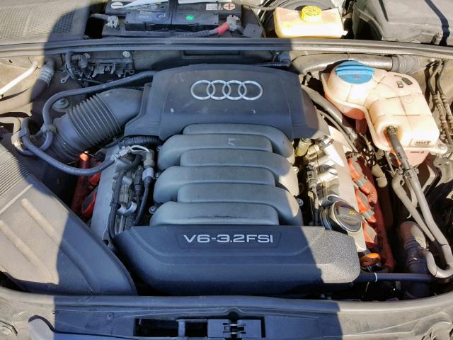 WAUDG78E75A553751 - 2005 AUDI A4 3.2 QUA GRAY photo 7