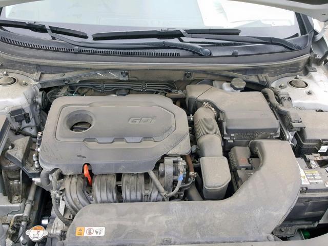 5NPE34AF6HH547568 - 2017 HYUNDAI SONATA SPO SILVER photo 7