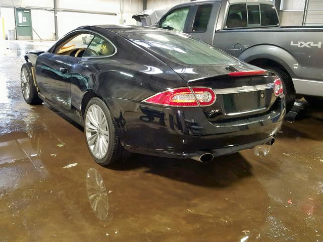 SAJWA4FB4ALB36384 - 2010 JAGUAR XK PORTFOL BLACK photo 3