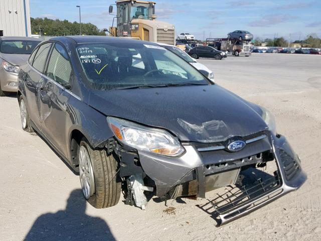 1FAHP3H20CL117978 - 2012 FORD FOCUS SEL GRAY photo 1