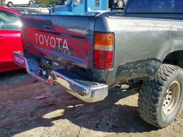 4TARN01P5PZ152040 - 1993 TOYOTA PICKUP 1/2 GRAY photo 9