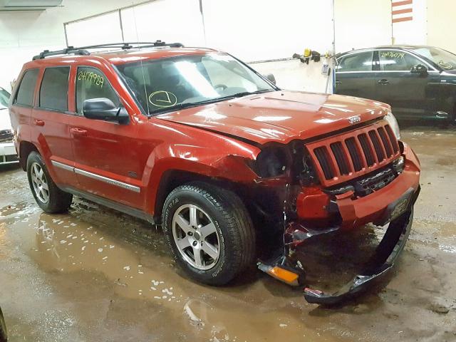 1J8GR48K39C542862 - 2009 JEEP GRAND CHER MAROON photo 1