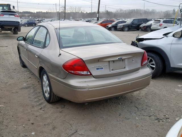 1FAFP56U76A251507 - 2006 FORD TAURUS SEL TAN photo 3