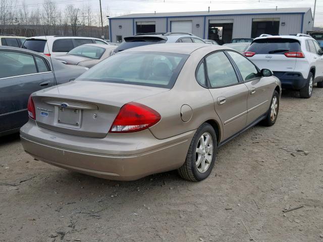 1FAFP56U76A251507 - 2006 FORD TAURUS SEL TAN photo 4