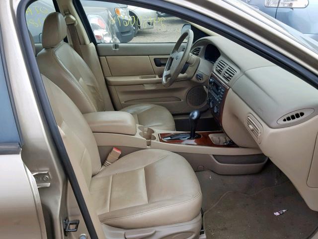 1FAFP56U76A251507 - 2006 FORD TAURUS SEL TAN photo 5