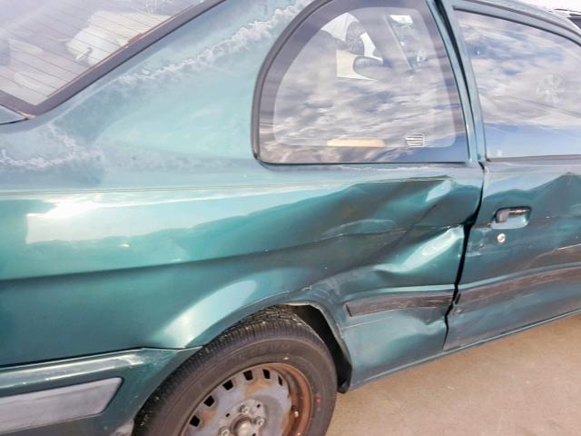 JT2AC52L4V0207944 - 1997 TOYOTA TERCEL CE GREEN photo 9