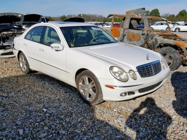 WDBUF56J96A873275 - 2006 MERCEDES-BENZ E 350 WHITE photo 1