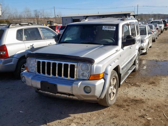 1J8HG58236C200226 - 2006 JEEP COMMANDER Gümüş foto 2