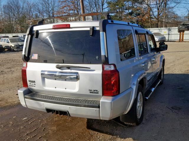 1J8HG58236C200226 - 2006 JEEP COMMANDER Gümüş foto 4