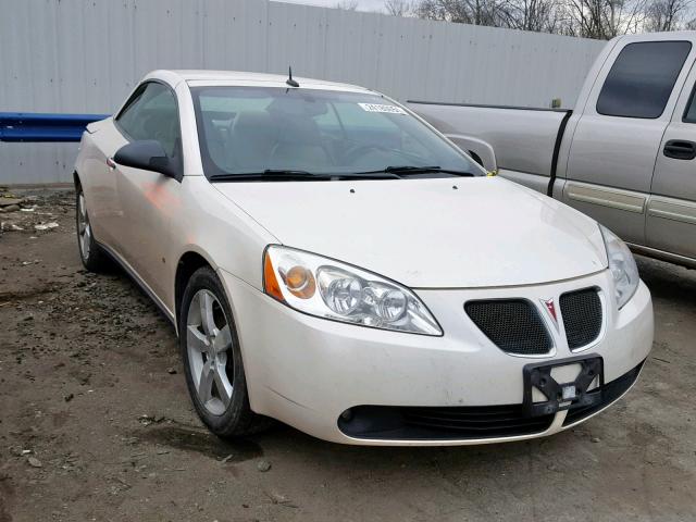 1G2ZH361984302946 - 2008 PONTIAC G6 GT WHITE photo 1