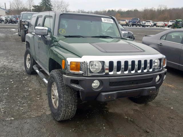 5GTDN136368272649 - 2006 HUMMER H3 GREEN photo 1