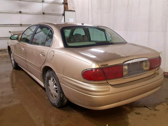 1G4HP52K15U125126 - 2005 BUICK LESABRE CU BEIGE photo 3