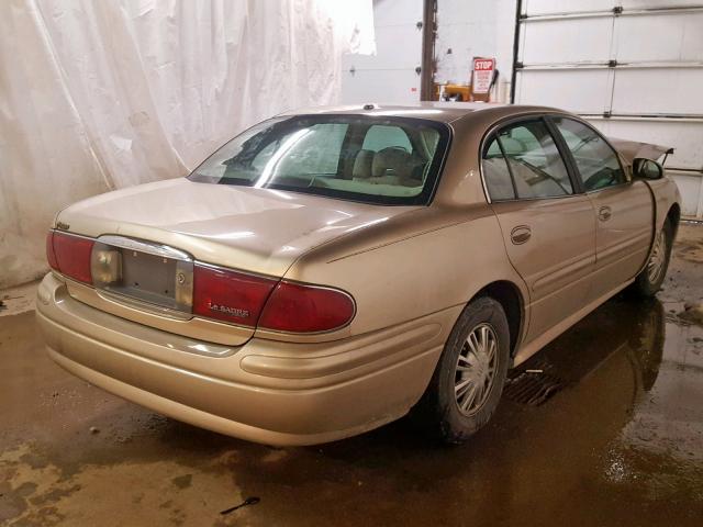 1G4HP52K15U125126 - 2005 BUICK LESABRE CU BEIGE photo 4