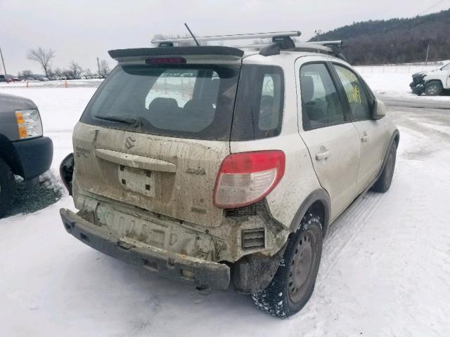 JS2YB417785104506 - 2008 SUZUKI SX4 TOURIN WHITE photo 4