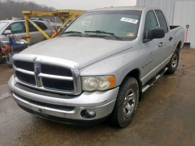 1D7HA18NX3S159435 - 2003 DODGE RAM 1500 S SILVER photo 2