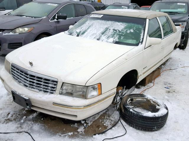 1G6KE54Y0VU286751 - 1997 CADILLAC DEVILLE DE CREAM photo 2