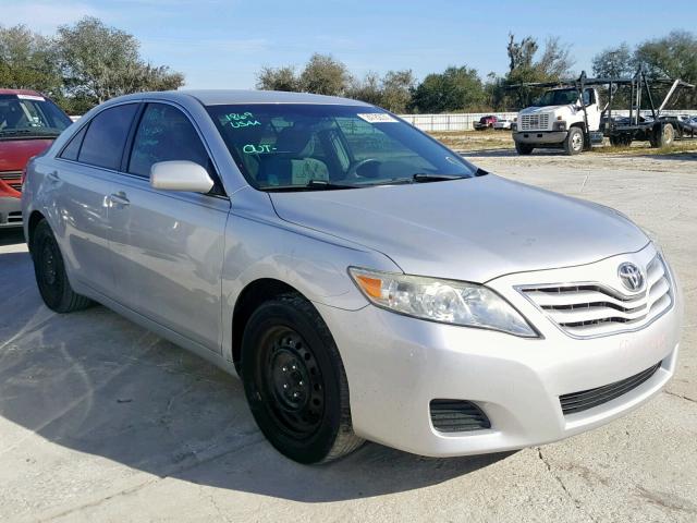 4T1BK3EK0BU613404 - 2011 TOYOTA CAMRY SE SILVER photo 1