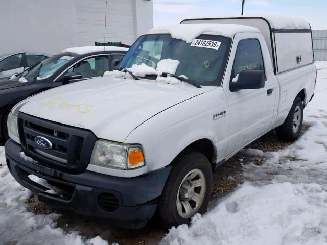 1FTKR1AD7APA60629 - 2010 FORD RANGER WHITE photo 2