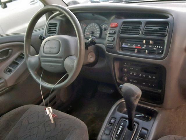 2CNBJ634746917386 - 2004 CHEVROLET TRACKER LT GRAY photo 9