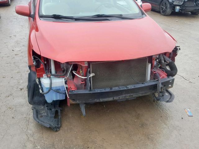 2T1BU40E99C171297 - 2009 TOYOTA COROLLA BA RED photo 9