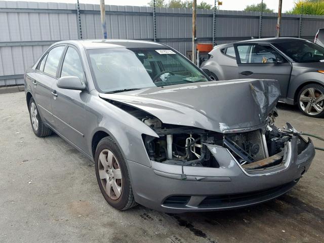 5NPET46C49H432029 - 2009 HYUNDAI SONATA GLS GRAY photo 1