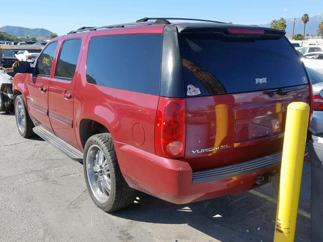 1GKFC16J97J254175 - 2007 GMC YUKON XL C MAROON photo 3