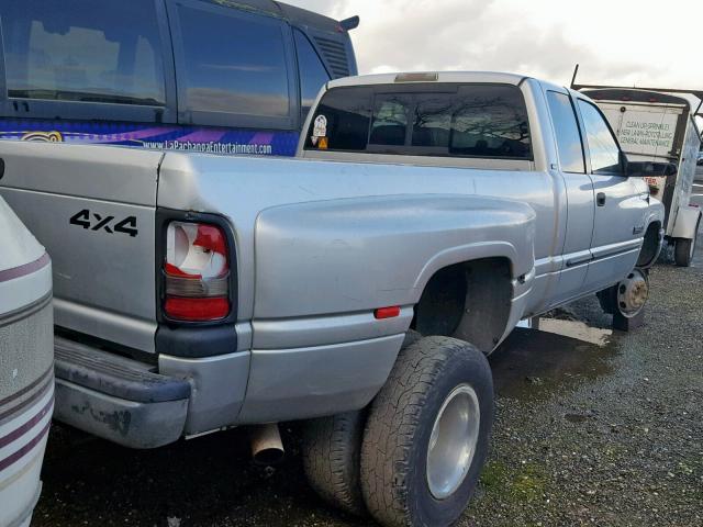 1B7MF33781J550665 - 2001 DODGE RAM 3500 SILVER photo 4